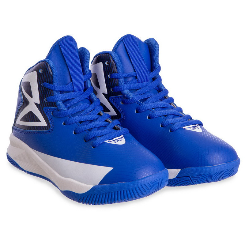 Баскетбольные кроссовки детские SP-Sport 1808-3 размер 35 Blue-White - фото 3 - id-p1926309813