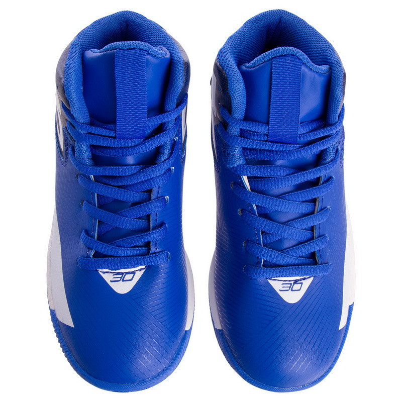 Баскетбольные кроссовки детские SP-Sport 1808-3 размер 36 Blue-White - фото 3 - id-p1926310370