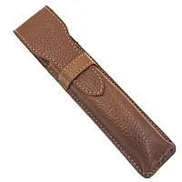 Кожаный чехол для опасной бритвы Parker LPST Brown