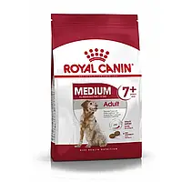 Royal Canin Medium Adult 7+ 4 кг повседневный сухой корм для собак старше 7 лет Роял Канин