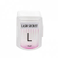 БИГУДИ LASH SECRET С НАСЕЧКАМИ ДЛЯ ЛАМИНИРОВАНИЯ РЕСНИЦ (8 ПАР) L, Flat