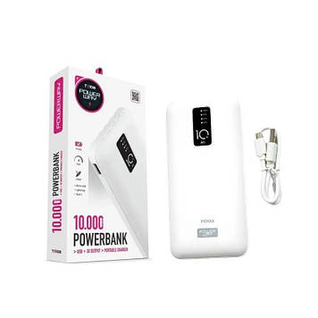 Power Bank Power Wey TX-108, 10000 mAh, Black.