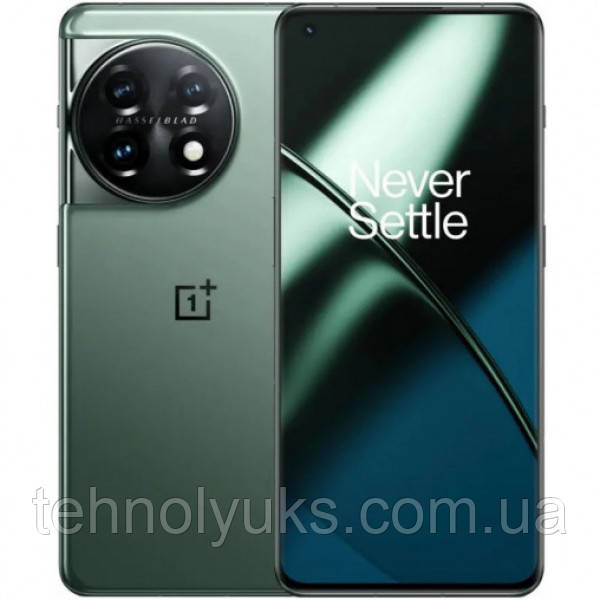 Смартфон OnePlus 11 16/512 GB Green, 50/16 Мп, CN, Snapdragon 8 Gen 2, 5G, 2sim, 6.7", AMOLED, 5000 mAh, фото 1