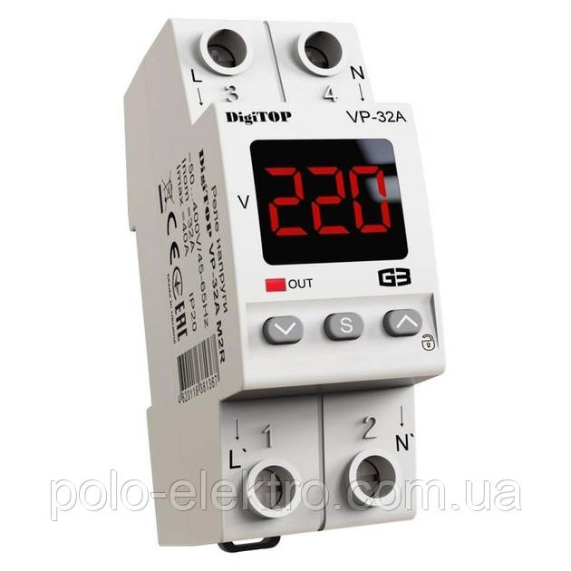 Реле напруги VP-50A M2R DigiTop