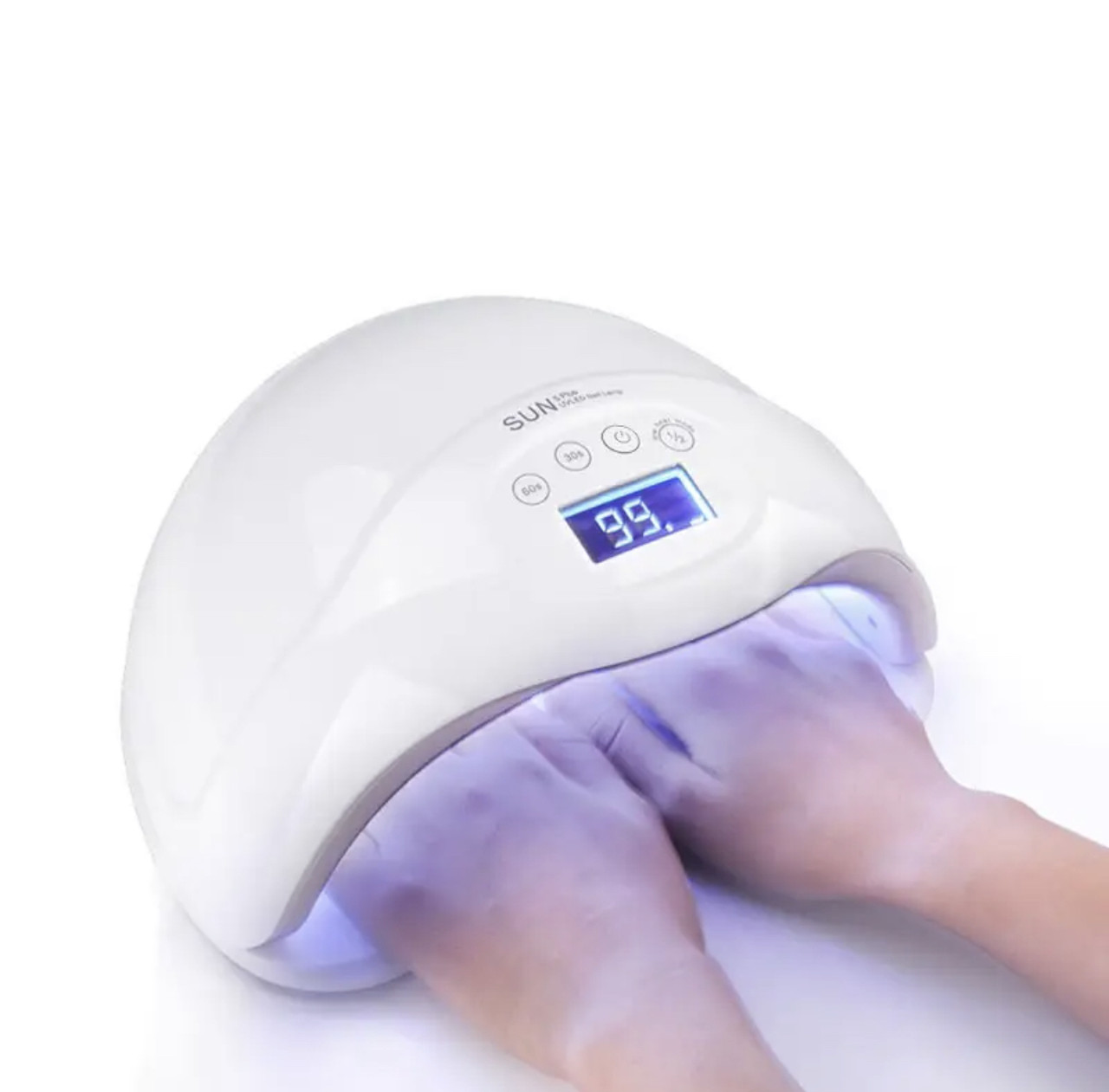 Професійна UV/LED лампа Sun 5 PLUS для сушіння гель-лаку, 48Вт., фото 1