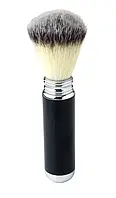 Помазок для гоління дорожній Pearl Travel Brush Black Synthetic Hair