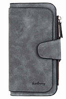 Женский кошелек Baellerry N2345 DARC GREY, портмоне цвет тёмно-серый. Оригинал Топ продаж
