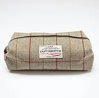 Твидовая мужская косметичка Captain Fawcett's Wash bag