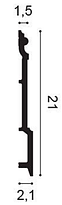 Плінтус Orac Decor SX191, фото 3