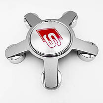 Ковпак (заглушка) зірка на литий диск AUDI S-line (Ауді) 135 мм Сірий (4F0601165N), фото 6