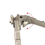 Сошки SR5 Bipod Picatinny Tan, фото 5