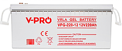 Акумуляторна батарея Volt Polska GEL 12V 220Ah VPRO PREMIUM VRLA