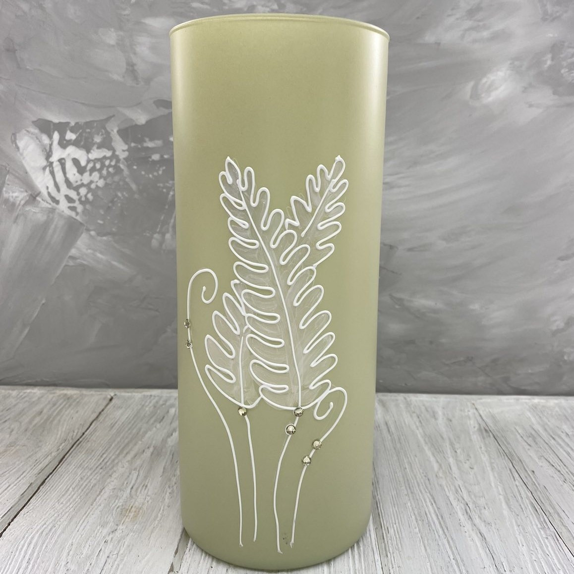 Ваза оливкова "Мія" Н 265*110, фото 1