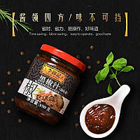 Соус из черного перца блек пеппер пепер Lee Kum Kee Black Pepper Sauce 350 г