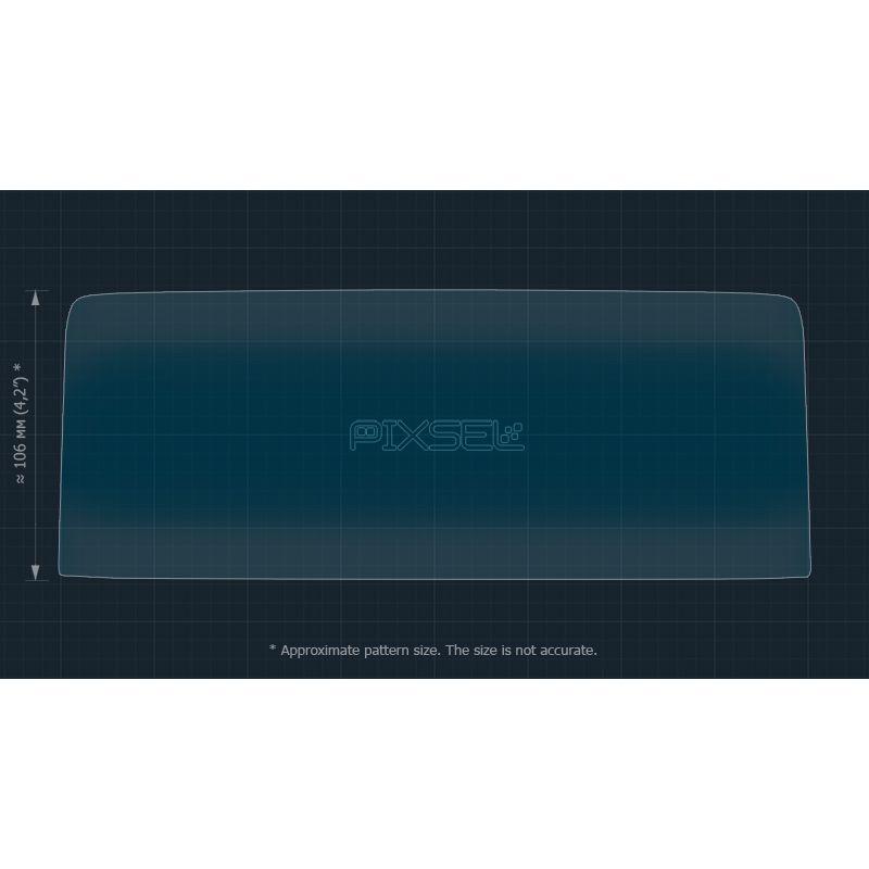Захисне гібридне скло на монітор 11.6" 9H MAZDA CX 5 2020 -
