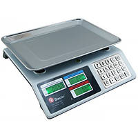 Весы торговые металлические кнопки до 50 кг Domotec MS-982 Топ продаж