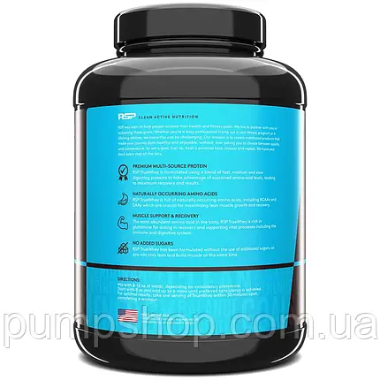 (термін по 6,24) Сироватковий протеїн RSP Nutrition True Whey 2090 г (смак шоколад), фото 3