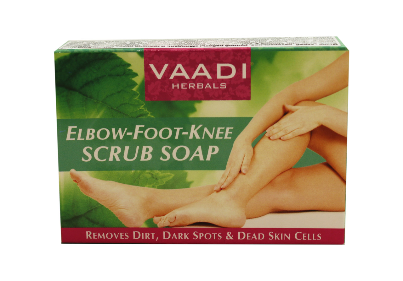 Скраб-мило-з мигдалем і волоським горіхом, Vaadi 75г (8906049911135), Vaadi Herbals PVT.LTD