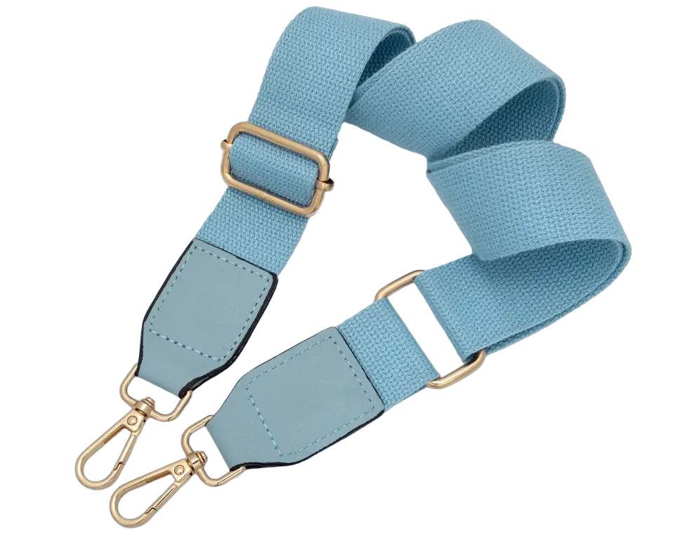 Ремінь для сумки через плече 38мм колір Блакитний, фото 1