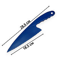 Ніж кондитерський для тіста та випічки Cake Knife пластиковий 28.5 см, фото 5
