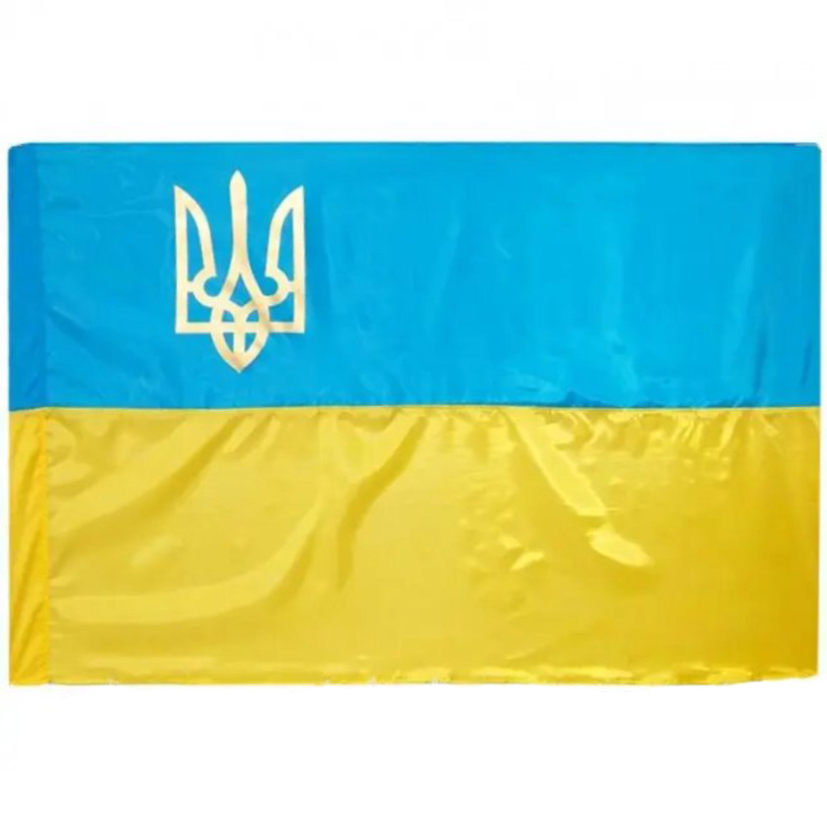 Прапор України з тризубом 135*90 см нейлоновий