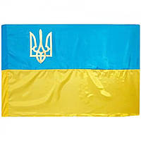 Прапор України з тризубом 105*70 см нейлоновий
