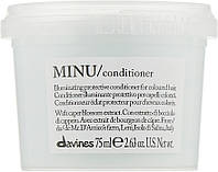 Кондиционер для придания блеска и защиты цвета волос - Davines Minu Conditioner (170025-2)