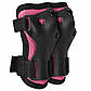 Комплект захисний SportVida 3 в 1 SV-KY0006-L Size L Black/Pink ., фото 5