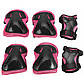 Комплект захисний SportVida 3 в 1 SV-KY0006-M Size M Black/Pink ., фото 3