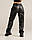Брюки-карго жіночі OGONPUSHKA Street Leather чорні, фото 3