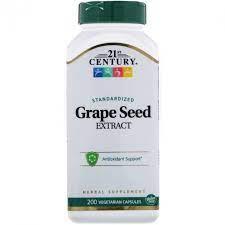 Grape Seed Extract 21st Century, 200 капсул