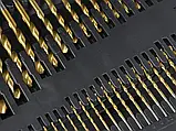 Набір свердел та біт по дереву, металу та бетону GEKO G38114 300шт, фото 4