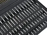 Набір свердел та біт по дереву, металу та бетону GEKO G38114 300шт, фото 6