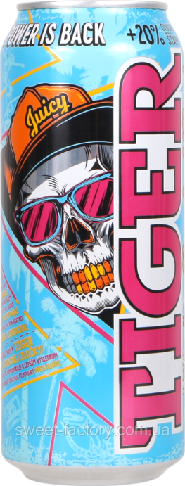 Энергетик Tiger Energy Drink Newschool Classic 500ml, фото 1