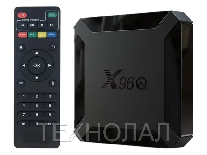 Купить Смарт приставка X96Q 2/16 Gb Iptv приставка андроид 10 ...