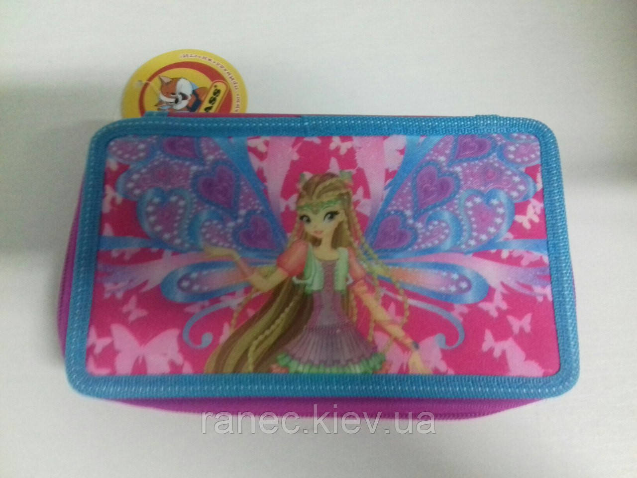 Пенал шкільний Fairy Club 1 2 відділення без наповнення CLASS
