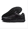 Чоловічі шкіряні кросівки Nike Black, фото 2
