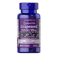 Grapeseed Extract 100 mg Puritan's Pride, 100 капсул