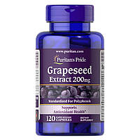 Grapeseed Extract 200 mg Puritan's Pride, 120 капсул