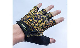 Велоперчатки Lynx Art Jungle, без пальців, з вентиляцією для літнього велоспорту