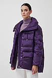 Жіночий пуховик Finn Flare FAB11051-807 фіолетовий XL, фото 3