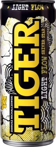 Энергетик Tiger Energy Drink Light Flow Shiver Star 330ml