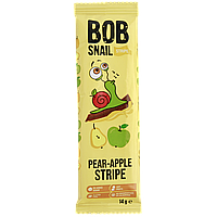 Цукерки натуральні яблуко-груша Равлик Боб Bob snail 14g 30шт/ящ (Код: 00-00014339)