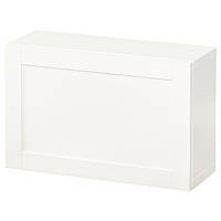 Комбинация настенных шкафов IKEA БЕСТО, белый, Ханвикен белый, 60x22x38 см, 194.292.47