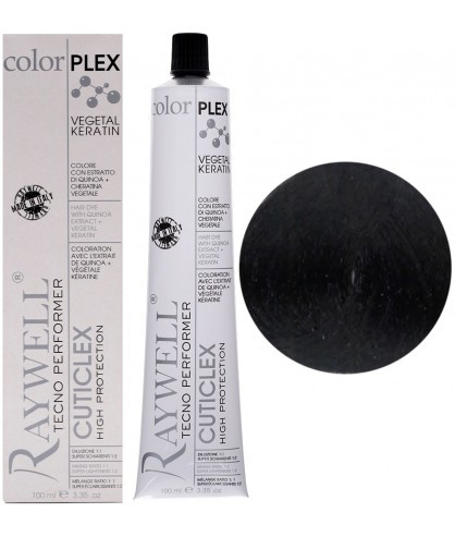 Крем-краска для волос Raywell ColorPlex 100 мл №3.0 Темный коричневый - фото 1 - id-p1926478141