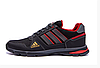 Чоловічі літні кросівки сітка Adidas Tech Flex Black, фото 5