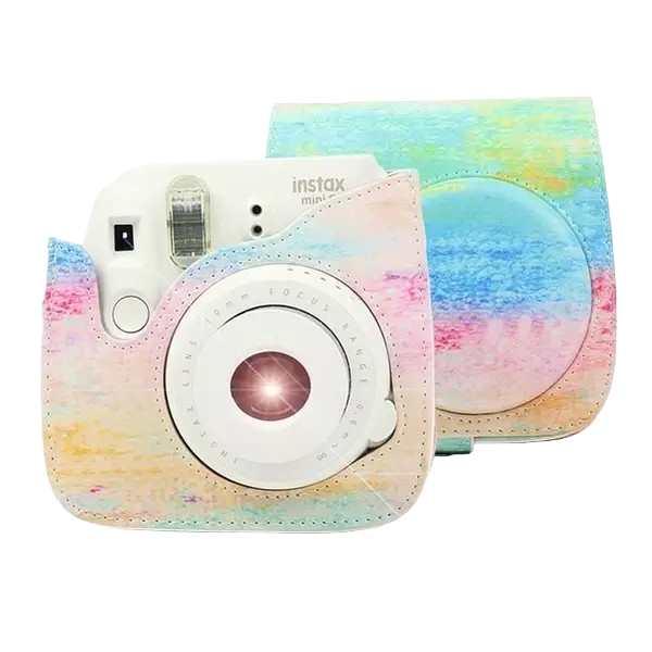 Чохол для камери FujiFilm INSTAX MINI 8/MINI 9 Веселка 13 х 13 х 7 см