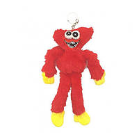 Мягкая игрушка-брелок Хаги Ваги 20 см Huggy Wuggy Красный Топ продаж