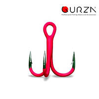 Трійник Gurza Round Treble ST-36 UV RED #1 1шт