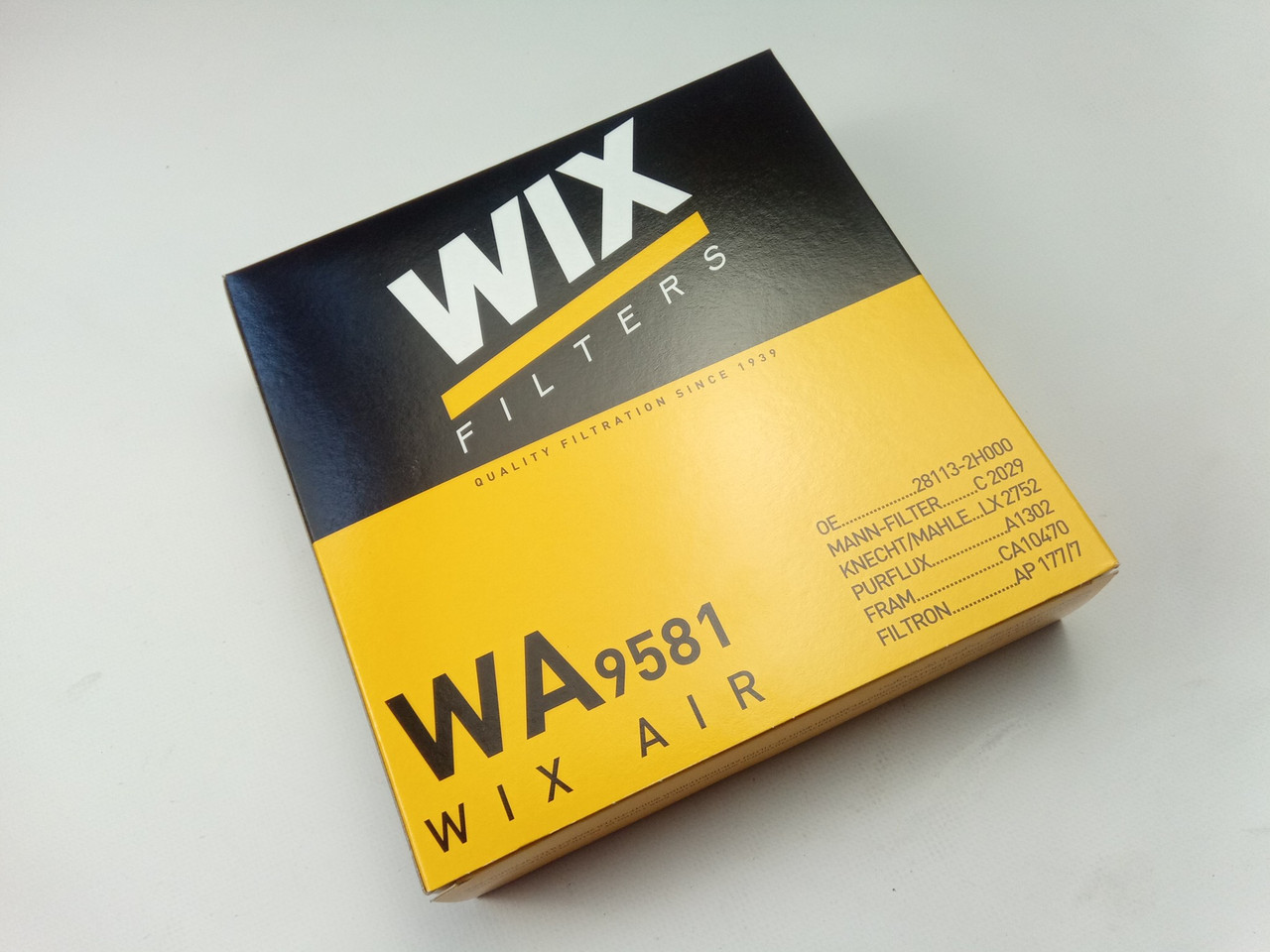 Фильтр воздушный Ceed (ED), WIX (WA9581) (28113-2H000)